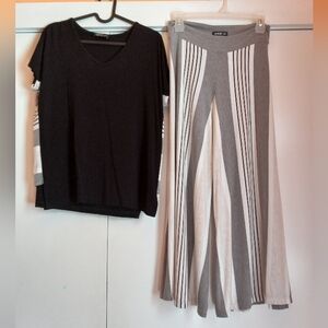 MIIK T-Shirt And Lounge Pant Set XS